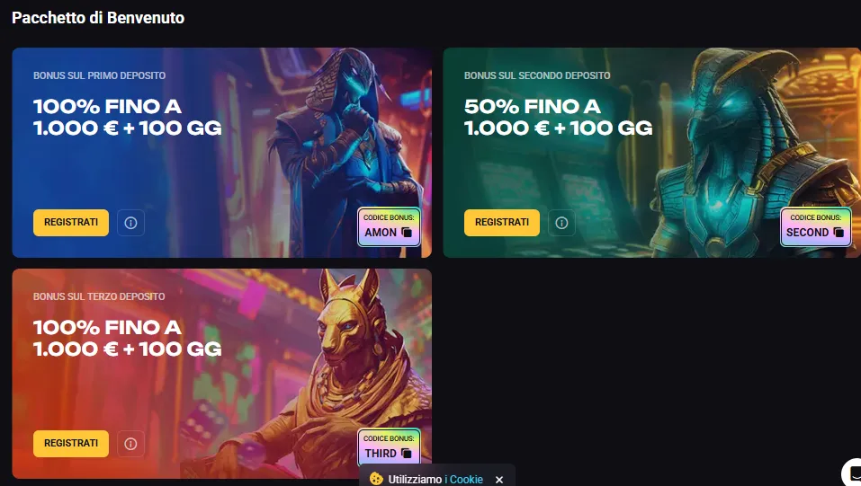 Amonmet casino promotions